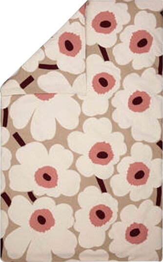 Marimekko Unikko Dc 240 × 220 Cm Beige