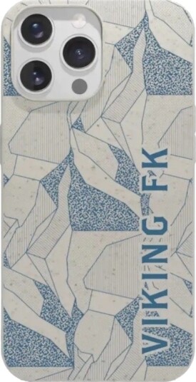 Phonecases3D iPhone 14 Pro Viking FK komposterbart deksel, hvit
