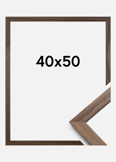 Ellos Estancia Ramme Stilren Akrylglass Valnøtt 40x50 Cm 1780003-01-0 1603256-02-349 Ellos Estancia Ramme Stilren Akrylglass Valnøtt 40x50 Cm 1780003-01-0 1603256-02-349