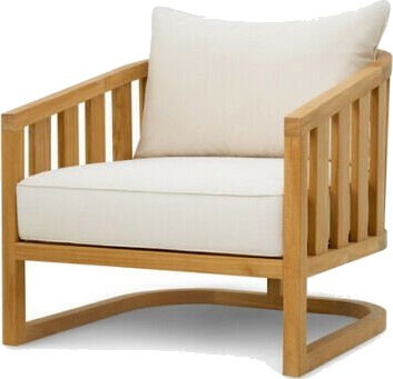 Ombria lenestol naturlig teak Ombria lenestol naturlig teak