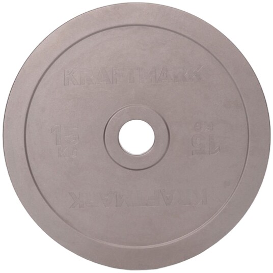 Kraftmark Steelplate, Vektskiver Jern Vekt 15 kg