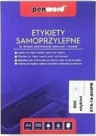 Selvklebende Etiketter A4/100K 8X105x74 Mm Selvklebende Etiketter A4/100K 8X105x74 Mm