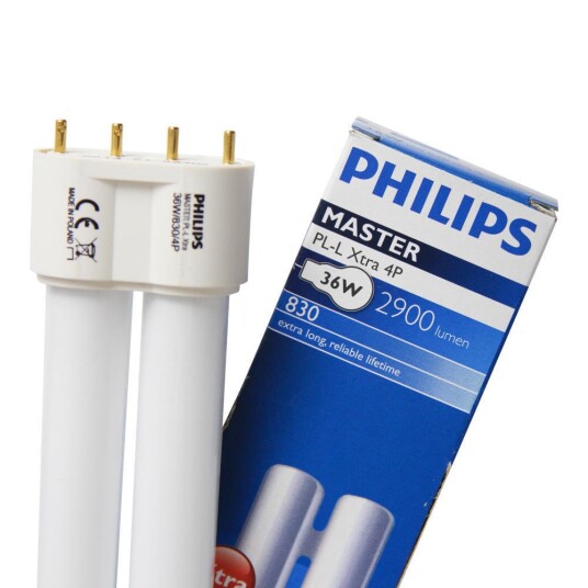 Philips MASTER PL-L 18W - 827 ekstra varm hvit | 4 Pin