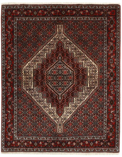 Håndknyttet. Opphav: Persia Seneh Teppe 123x153
