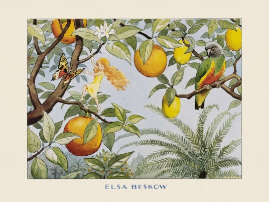 Poster   Elsa Beskow Illustration
