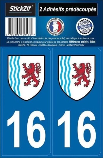STICKZIF SR16 Klistremerke