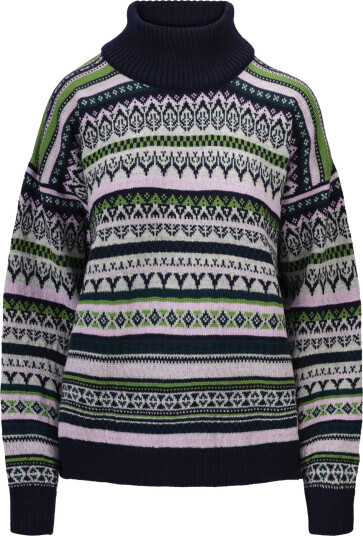 Dale Of Norway Women's Utsira Sweater Marine/Pine Green/Light Charcoal M Dale Of Norway Women's Utsira Sweater Marine/Pine Green/Light Charcoal M