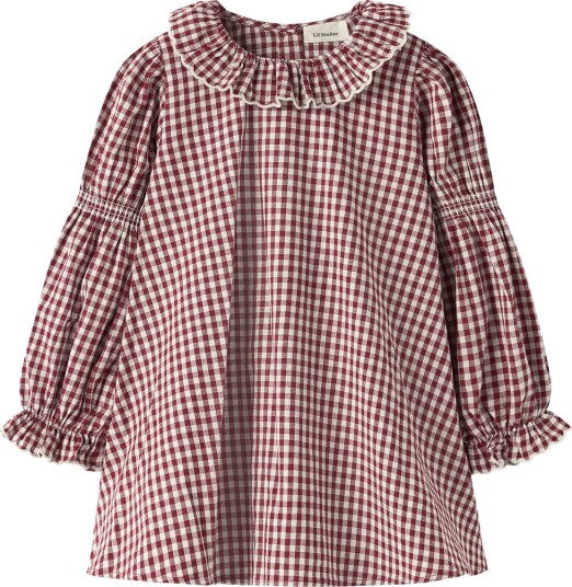 Lil' Atelier Nmfroanne Loose Kjole for Barn - Sykkelrød - 122 Lil' Atelier Nmfroanne Loose Kjole for Barn - Sykkelrød - 122