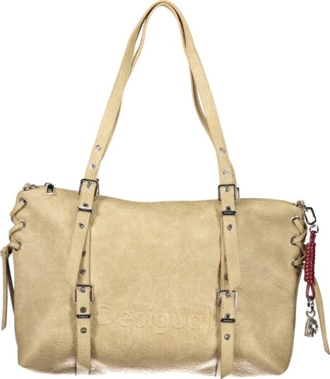 Desigual Dame Vesker Beige ONE SIZE,