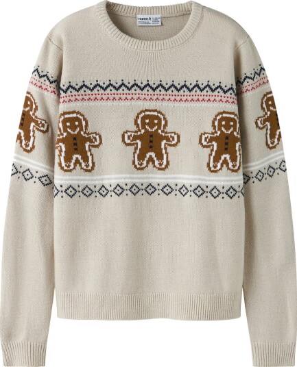 Name It Genser Strikk NknRismas Peyote Melange Name It 6 år (116) Genser Beige Brun Hvit Marineblå Rød Name It Genser Strikk NknRismas Peyote Melange Name It 6 år (116) Genser Beige Brun Hvit Marineblå Rød