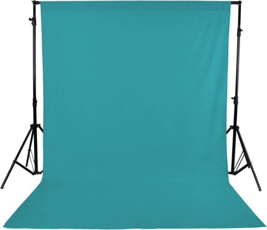 Bakgrunn Ensfarget Lys blå - 2x3 m