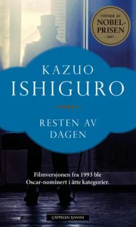 Kazuo Ishiguro Resten av dagen Pocket Romaner Cappelen Damm