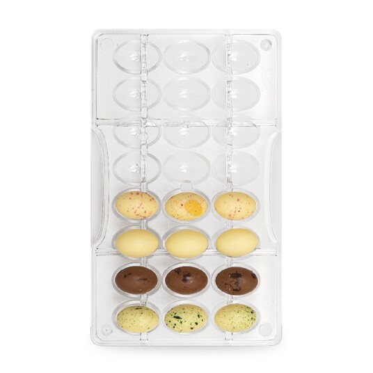 Decora Eggeform Polykarbonat 24 Små Egg 