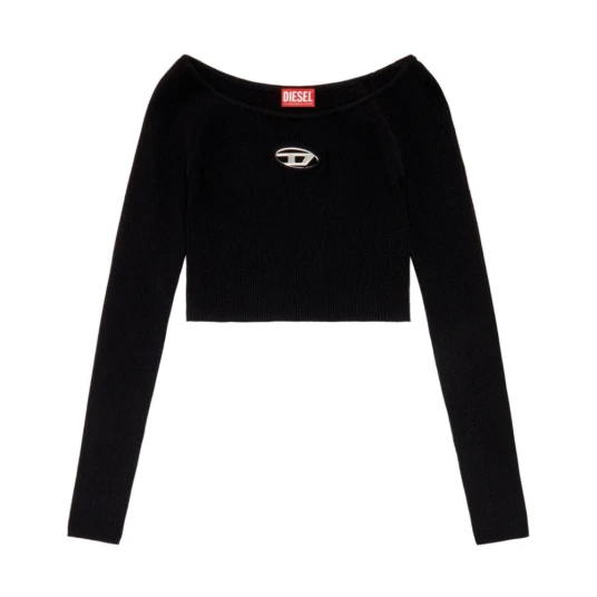 Diesel Dame Topper Svart M