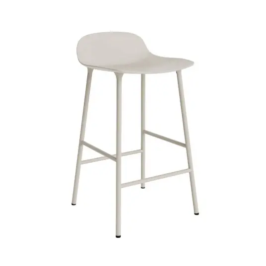 Normann Copenhagen Form Barkrakk H65 Steel/Light Grey