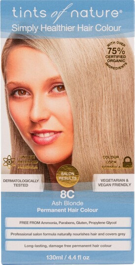 Tints Of Nature Hårfarve 8c Ash Blonde  130 ml