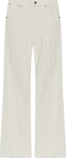 Off White Dame Jeans Hvit W29,