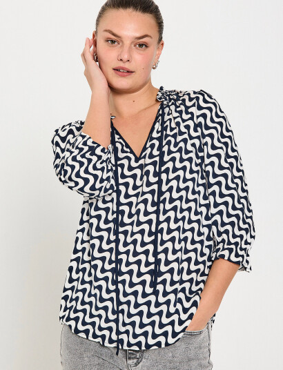 FREE/QUENT Blouse - Black - XS