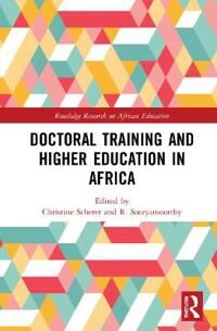 Doctoral Training And Higher Education In Africa