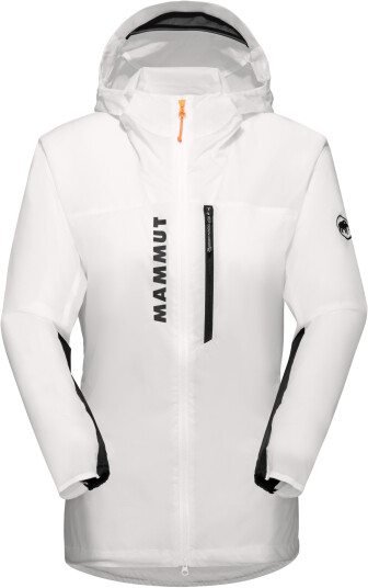 Mammut Aenergy Wb Hooded Jacket Dame White/Black L Mammut Aenergy Wb Hooded Jacket Dame White/Black L