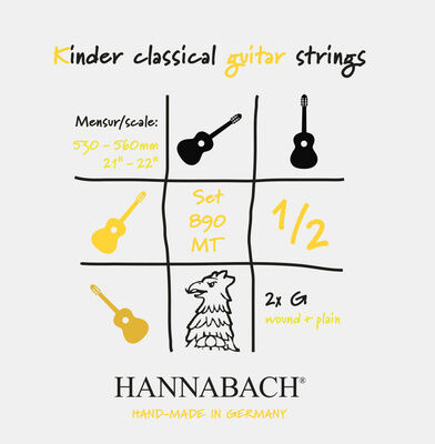 Hannabach 890 MT 1/2 Hannabach 890 MT 1/2