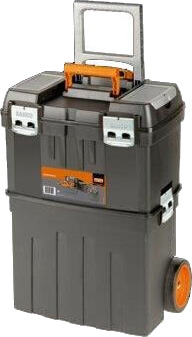 BAHCO plastic tool box on wheels
