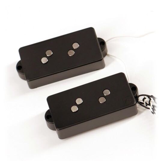 Nordstrand Np4 - P Style Split Coil Pickup , Angled Polepieces, 4 Strings
