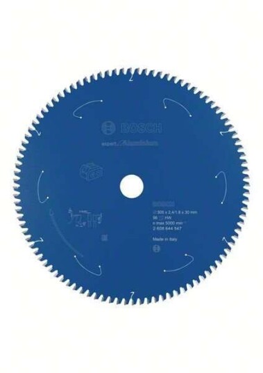 Bosch Expert Aluminium Sirkelsagblader 305 mm 96 Tenner for Batteridrevne Sager