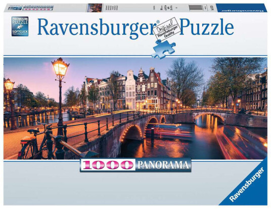 Ravensburger Puslespill 1000 Brikker Amsterdam Panorama
