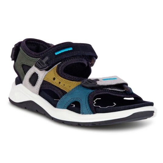 Ecco Kids' X-trinsic Flat Sandal 27, Multicolor Fir Green Ecco Kids' X-trinsic Flat Sandal 27, Multicolor Fir Green