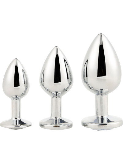 DreamToys Dream Toys Gleaming Love Silver Plug Set