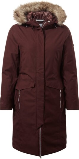 Craghoppers Women's Suona Jacket 8, Deep Garnet Marl