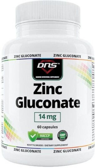 DNS Zinc Gluconate - 60 Kapsler