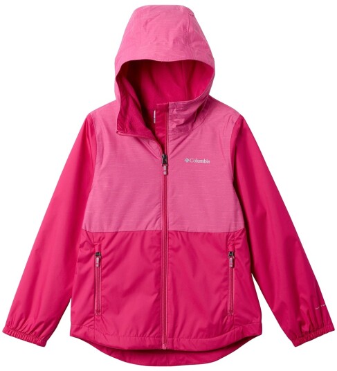 Columbia Sommerjakke m. Fleece   Regnfulle stier   Guava Rosa   Columbia   6 7 år (116 122)   Sommerjakke   116 112