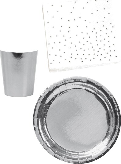 Joker Silver Party Pack Multi/Patterned ONE SIZE HJRBZSILVERPACK
