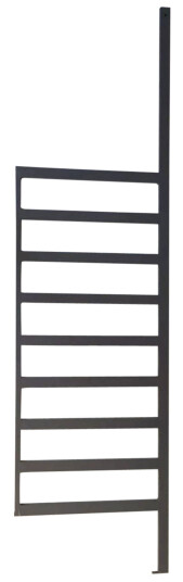 Brafab Piode espalie Antrasitt 215 x 60 cm Grå