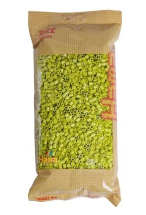 Hama Midi Perler 6000Stk Lime Hama Midi Perler 6000Stk Lime