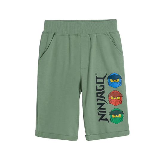 Ninjago Bermuda Shorts Ninja Trio - 98 / 3 år - Barn - 60% bomull/40% polyester