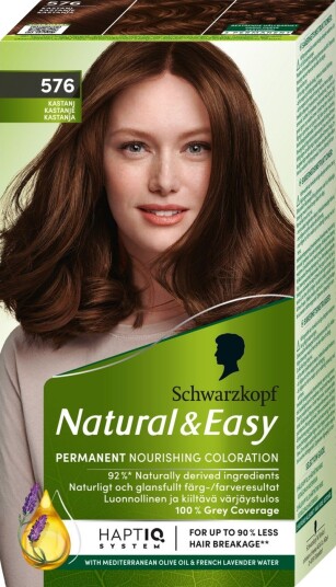 Schwarzkopf Professional Natural & Easy 576 Chestnut Redbrown