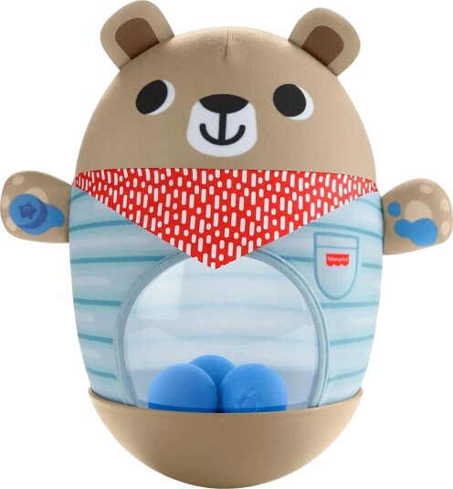 Fisher Price Friendship Forest Bat & Wobble Inflatable Bear
