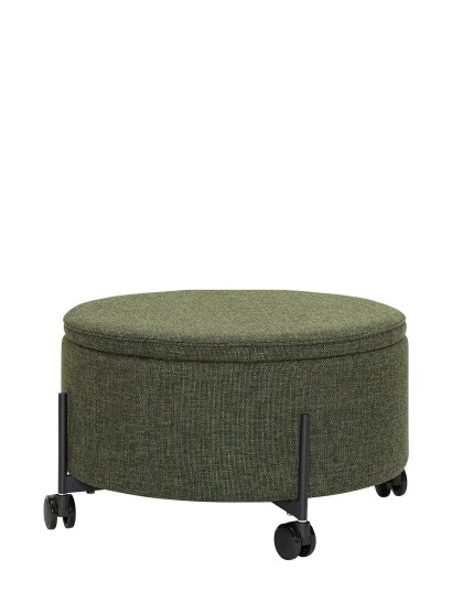 Hübsch Contain Puf - Green - Ø 66 cm