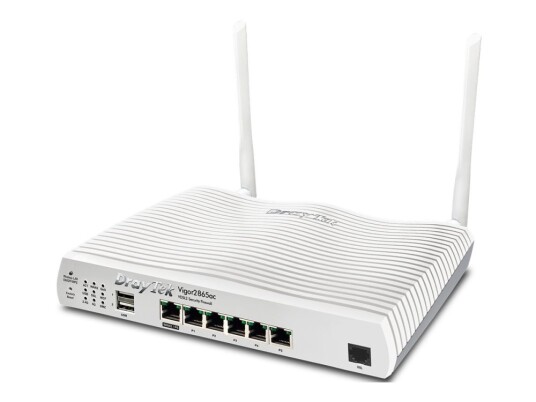 Draytek Vigor 2865Ax Trådløs Ruter Wi-Fi 6 med 2 WAN-porter og 1Gbe Svitsj