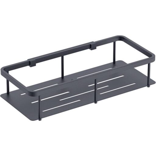 Bathlife Stadga dusjkurv 30x13 cm sort matt Bathlife Stadga dusjkurv 30x13 cm sort matt