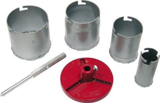 Hullsag Med Wolframgranulat Sett 33-73 Mm - 26434 Hullsag Med Wolframgranulat Sett 33-73 Mm - 26434