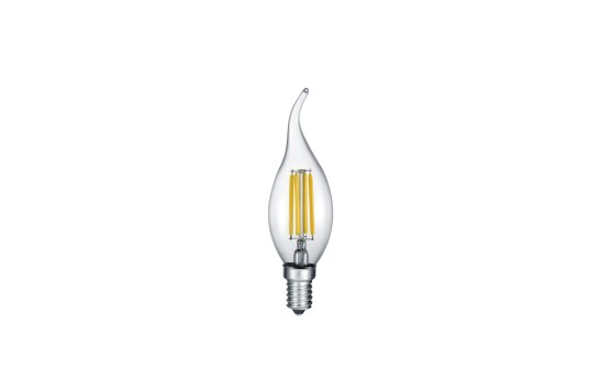 Trio Lighting LK LED E14 filament krone/buet topp 4W 470lm 2700K 3-trinn -