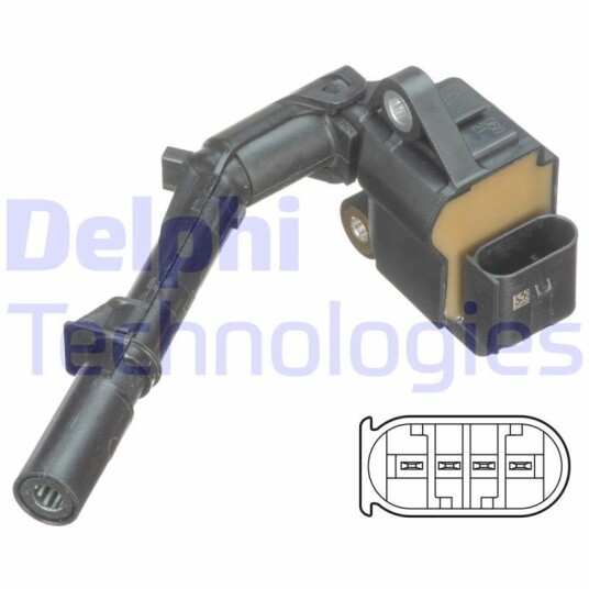 Tennspole coil DELPHI GN10690 12B1 Tennspole coil DELPHI GN10690 12B1