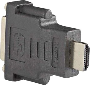 Nedis HDMI til DVI Adapter 24+1 Pins Antrasitt