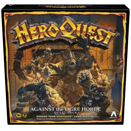 HeroQuest Utvidelse: Ogre Horde Eventyrpakke for Barnespill HeroQuest Utvidelse: Ogre Horde Eventyrpakke for Barnespill