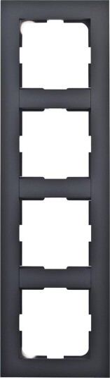 Elko Plus Ramme 4-HULL SORT - 1427414 Elko Plus Ramme 4-HULL SORT - 1427414