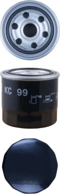 Drivstoffilter MAHLE ORIGINAL KC 99
